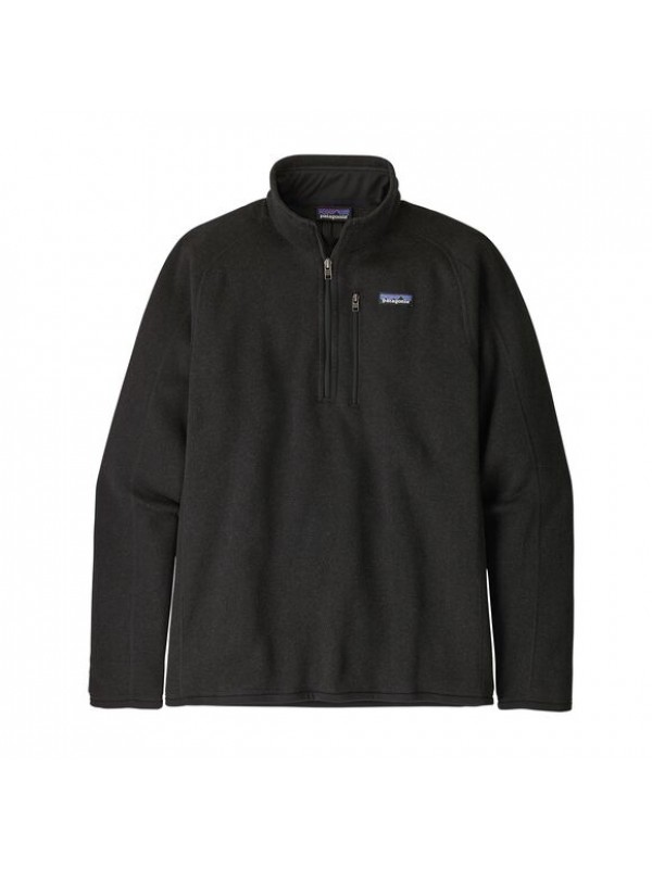 Patagonia Men's Better Sweater™ 1/4-Zip Fleece : Black