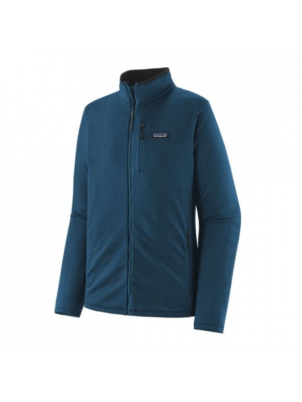 Patagonia Men's R1® Daily Jacket :  Lagom Blue - Tidepool Blue X-Dye