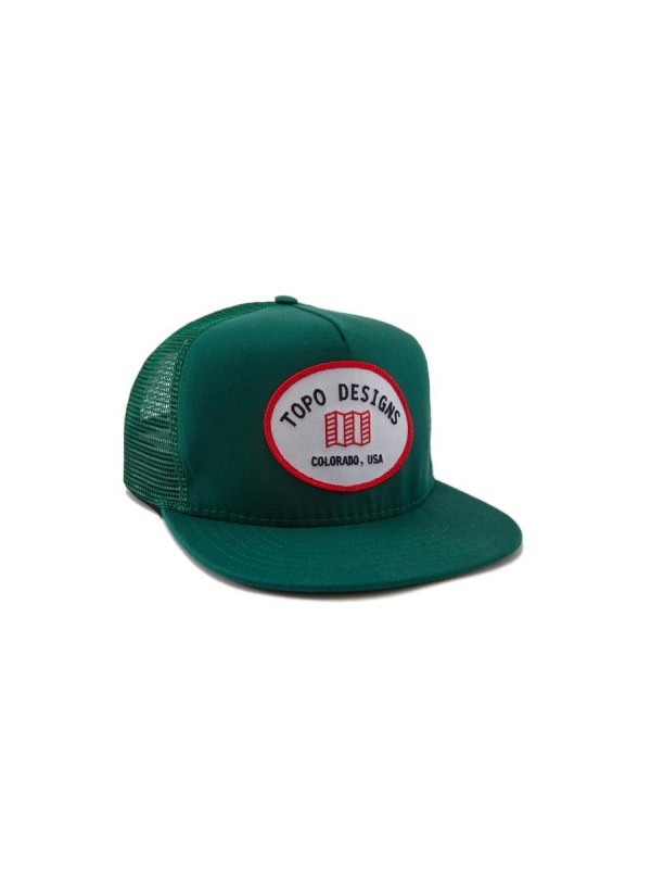 Topo Designs Snapback Hat : Green
