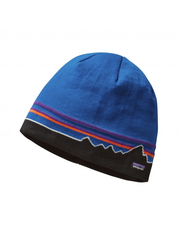 Patagonia Beanie Hat : Fitz Roy Line : Andes Blue