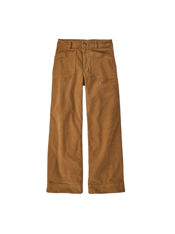 Patagonia Women's Wide-Leg Corduroy Pants :  Nest Brown