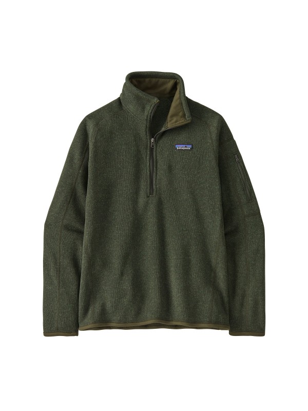 Patagonia Women's Better Sweater 1/4-Zip Fleece :  Torrey Pine Green