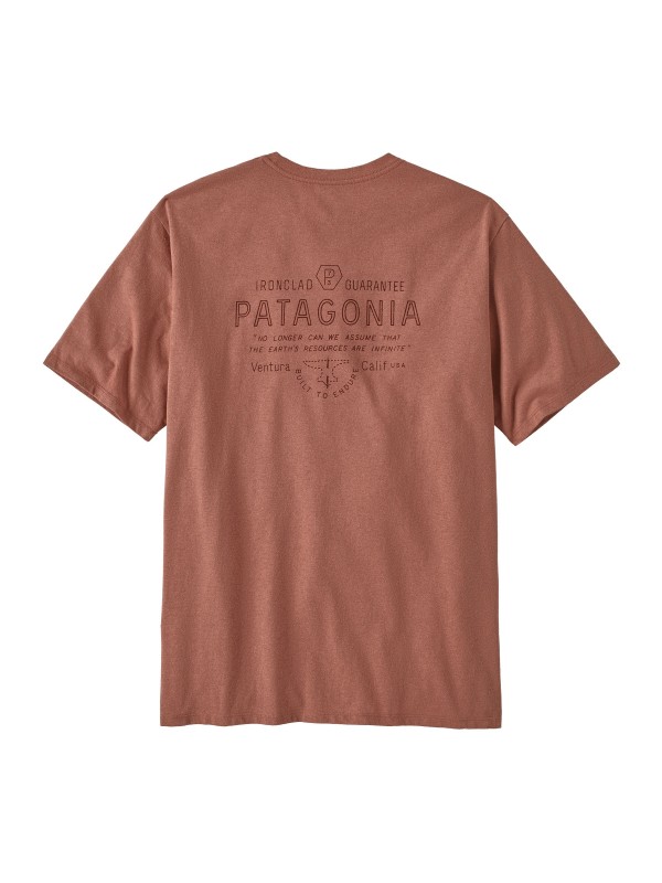 Patagonia Men's Forge Mark Responsibili-Tee : Sienna Clay