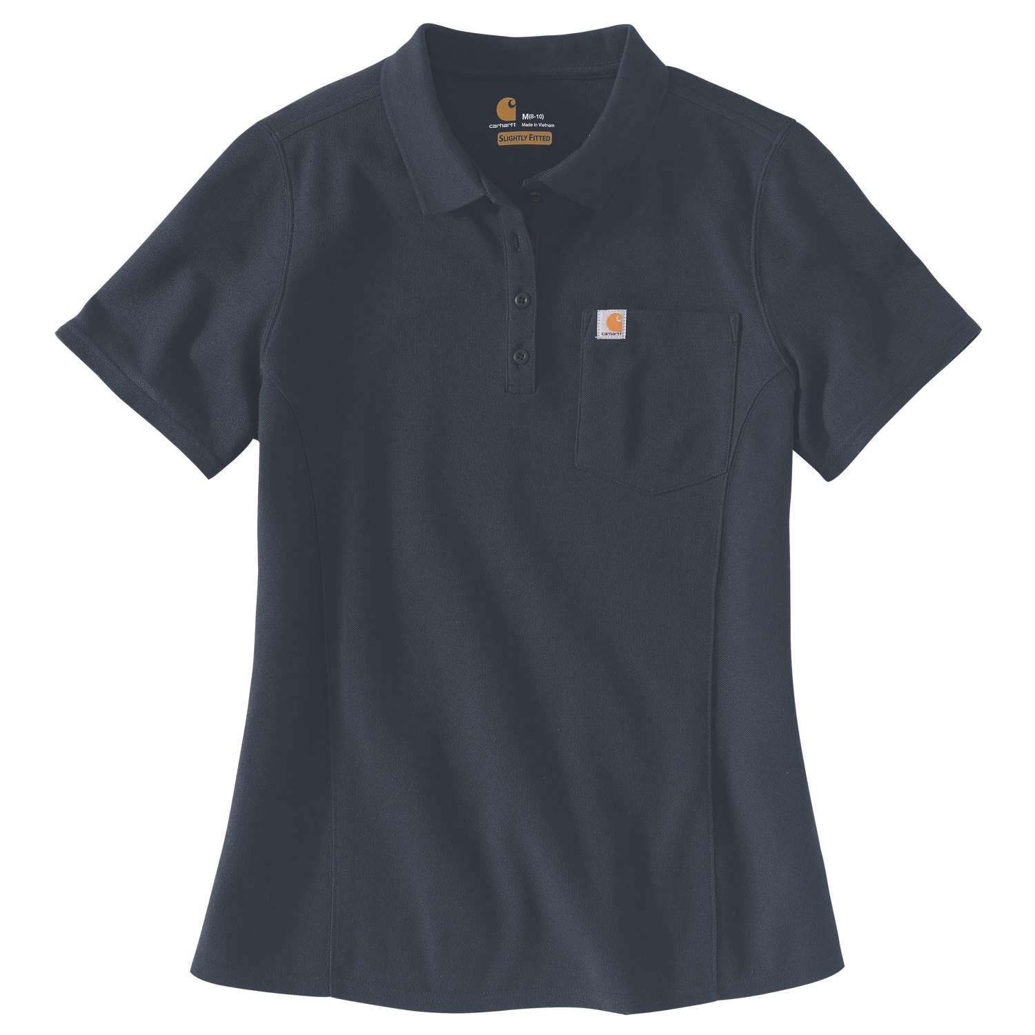 Carhartt Womens Polo Shirt : Navy
