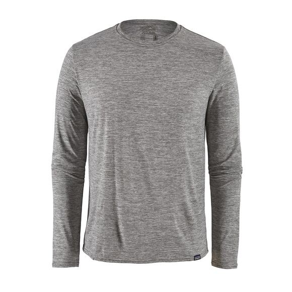 Patagonia Men's Long-Sleeved Capilene® Cool Daily Shirt : Feather Grey 