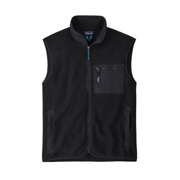 Patagonia Men's Synchilla Fleece Vest : Black