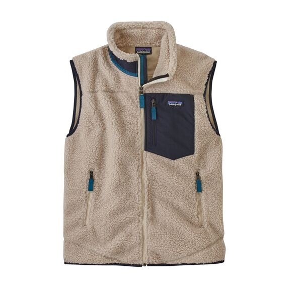Patagonia Mens Classic Retro-X Fleece Vest : Natural 