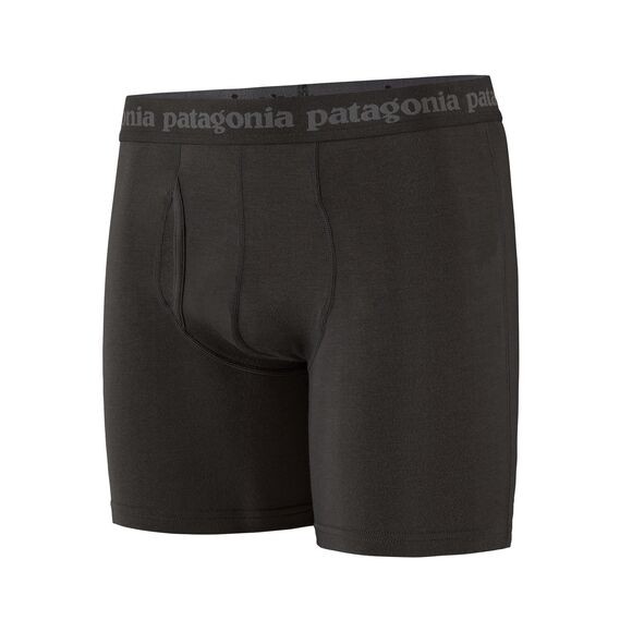 Patagonia Men's Essential Boxer Briefs - 6" : Black