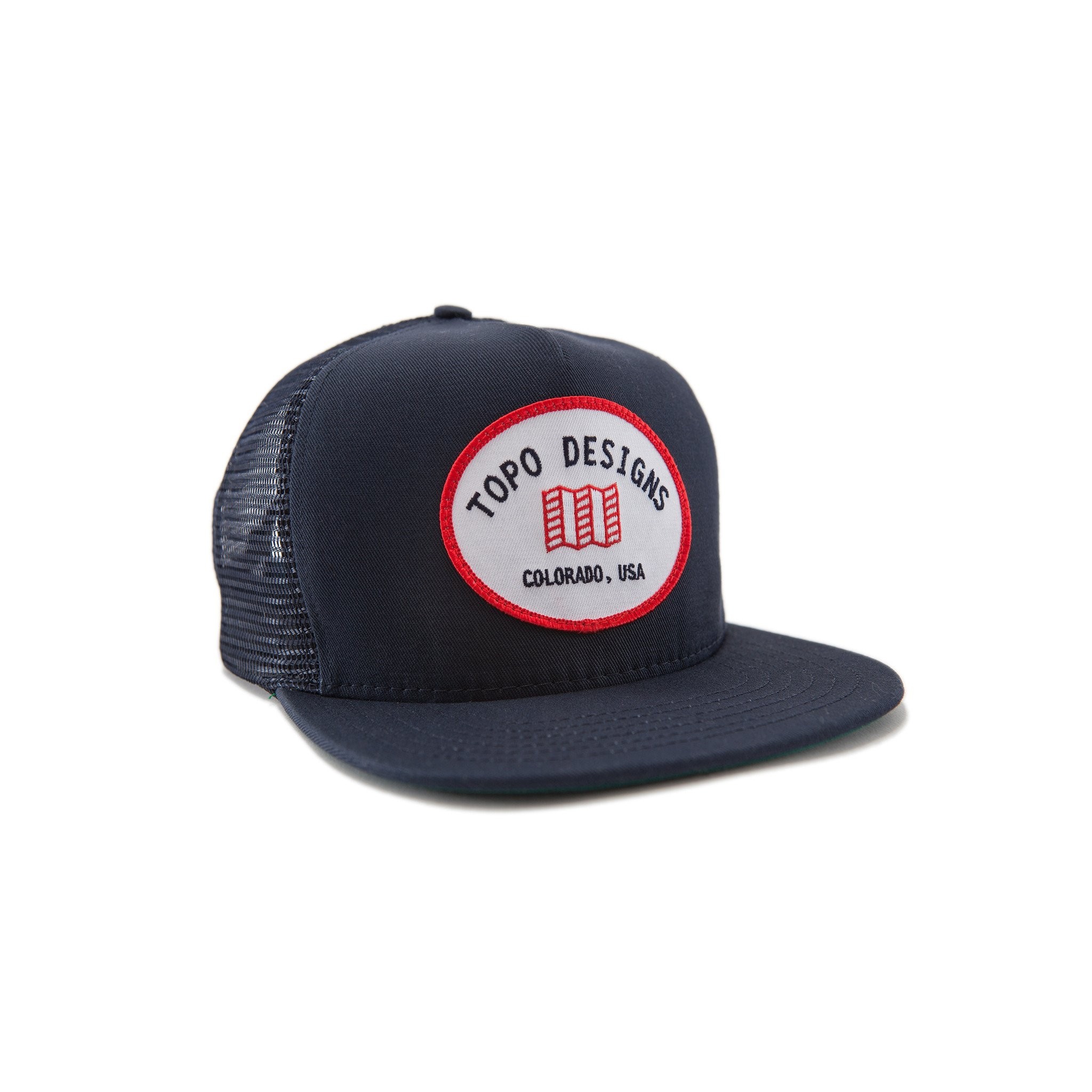 Topo Designs Snapback Hat : Navy