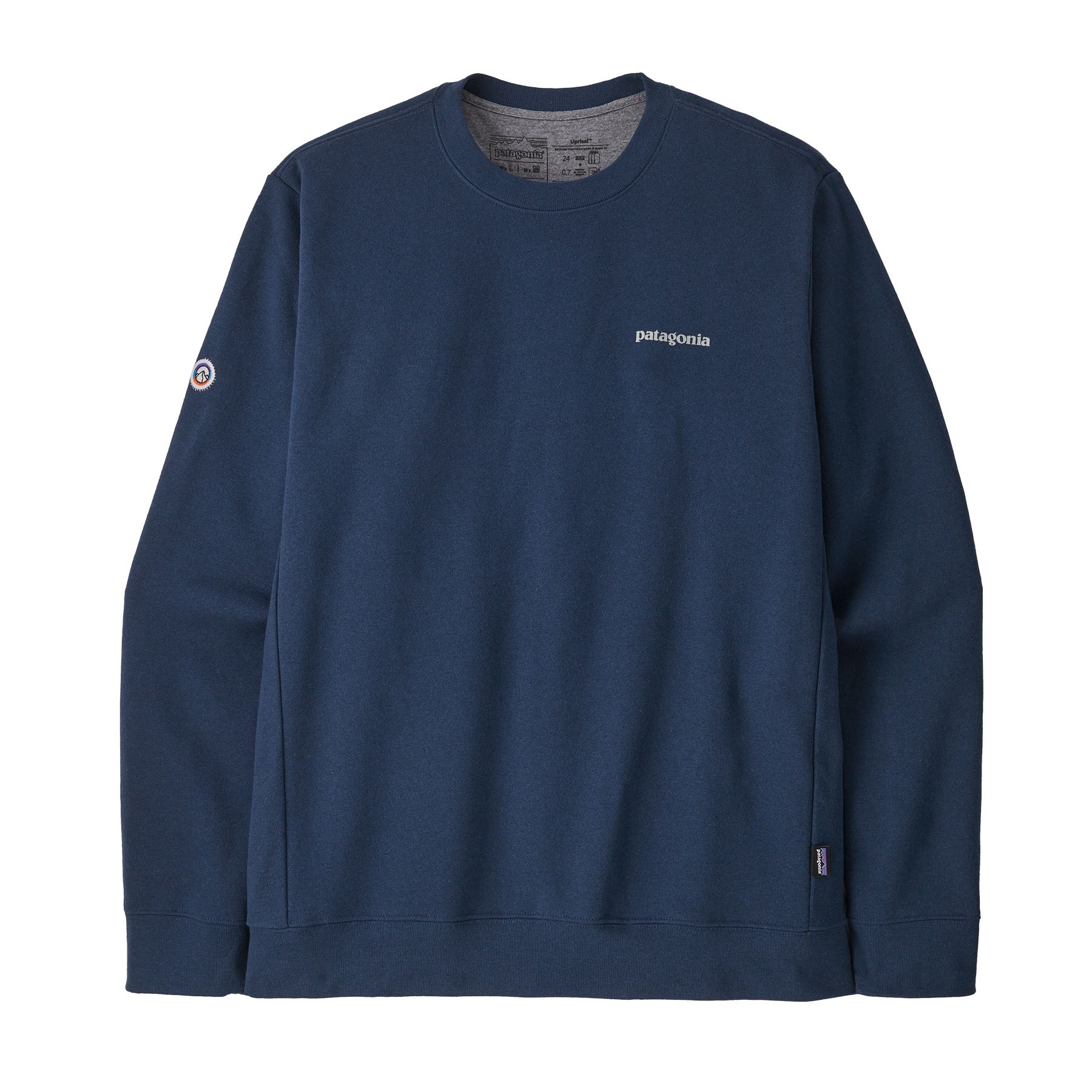 Patagonia Fitz Roy Icon Uprisal Crew Sweatshirt : Lagom Blue