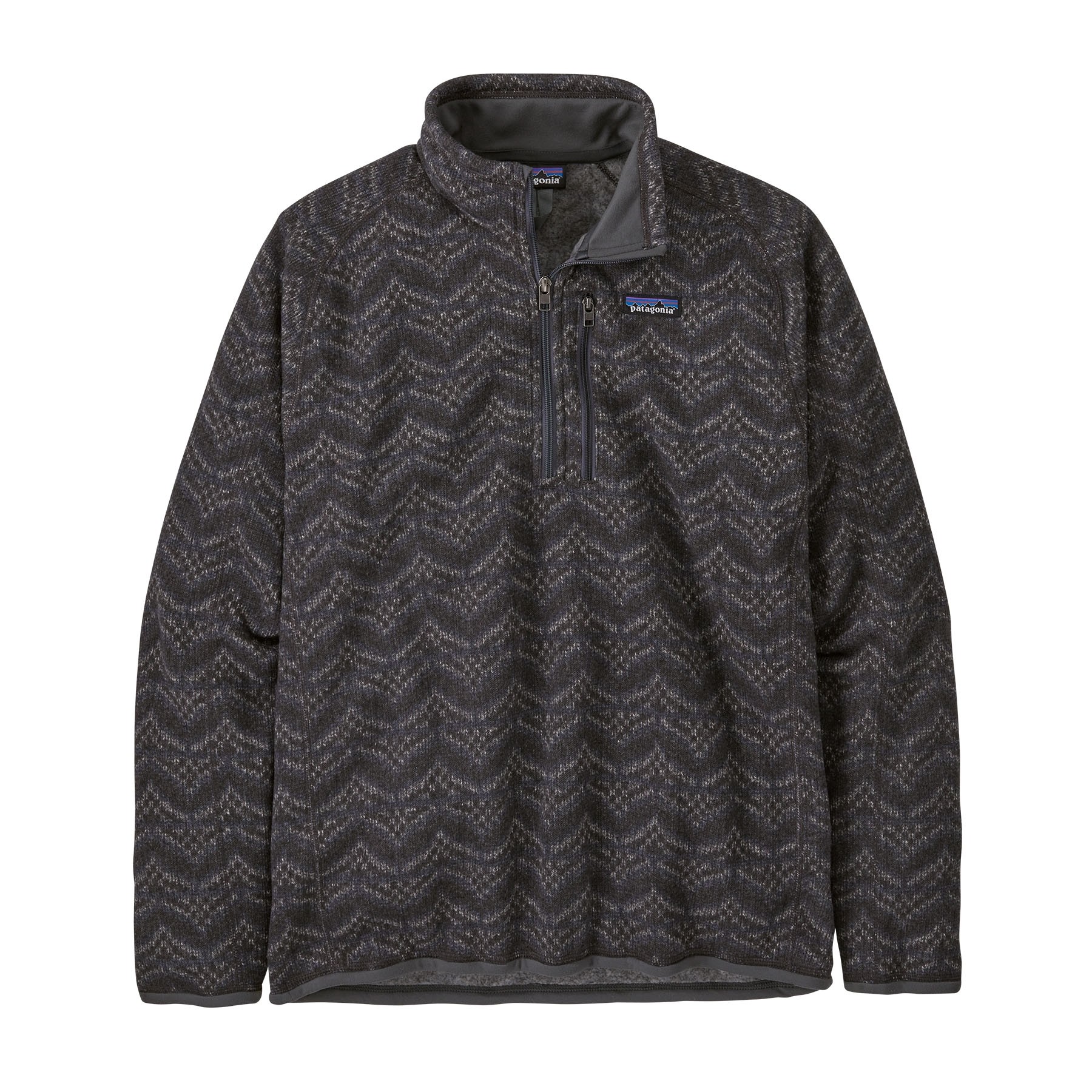 Patagonia Men's Better Sweater™ 1/4-Zip Fleece :  Island Escape: Forge Grey