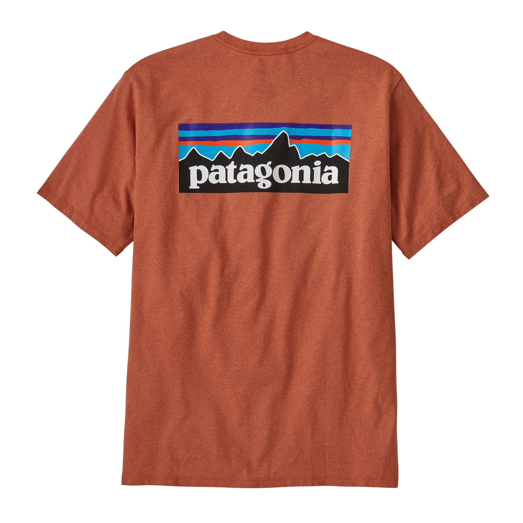 Patagonia Men's P-6 Logo Responsibili-Tee :   Redtail Rust